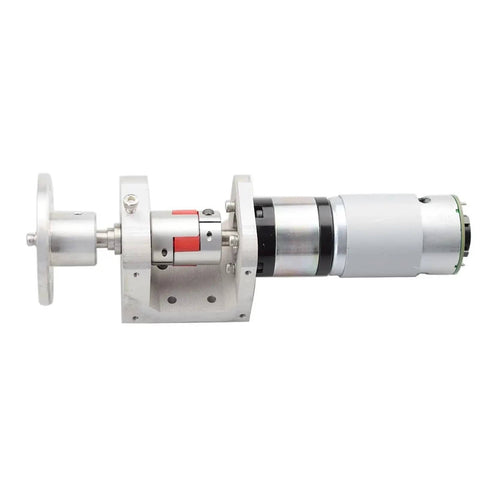 Side view of Beefy 100Kg 152mm Omni Mecanum Wheel Set With Four 24V 120W 230RPM Encoder Motors for robots and heavy lifting projects