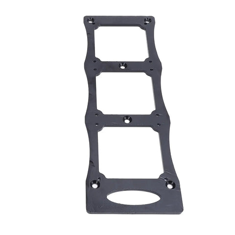 Durable 86 Type Wire Box Template Carbon Steel With Rustproof Treatment For Precise Electrical Work And Efficient Drilling On Construction Sites Today, side view.