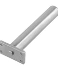 Concealed Door Closer For Interior Doors With Soft Close, Built In Tubular Chain Spring, Fully Hidden Mounting shown in silvery finish.