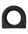 Rack And Pinion Bushing Kit For Steering Rack Grommet Replacement 45517-35010 in black natural rubber, front view.