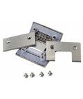 Heavy Duty Stainless Steel Pivot Hinges Bring A Slick 135 Degree Swing Easy Install For 8 To 12 Millimeter Glass Doors Wall Mounted Bathroom Showers Or Custom Cabinets Built Tough. Stainless steel hinge components and screws.
