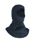 Ultrasoft Flame Resistant Knit Hood Balaclava 16 Cal Arc Rated H11RY Navy Made in USA Lightweight Flex for Work and Outdoors