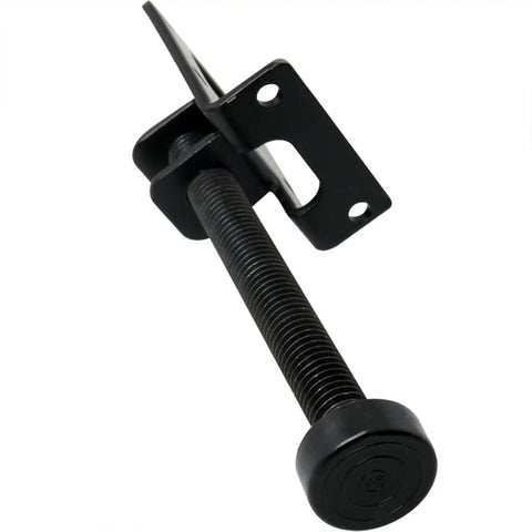 Heavy Duty Furniture Levelers With Adjustable Screw Feet And L Shaped Brackets Includes 12 Mounting Screws For Wardrobes Tables Cabinets Racks And Workbenches Built Tough For Stable Leveling On Uneven Floors And Heavy Loads showing threaded screw foot and L-shaped bracket