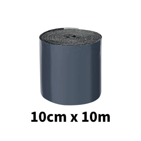 Heavy Duty Waterproof Self Adhesive Repair Tape For Indoor And Outdoor Use Instantly Sticks Quick Fix Grey Roll 10cm x 10m