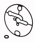 Five Pack 698781 Float Bowl Gasket For Nikki Carburetor Rebuild Kit Compatible With Briggs 698781 And 698781S Gaskets