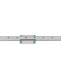 Miniature Linear Rail Slide With Bearing Steel Build For Heavy Duty Quiet Low Friction Motion Interchangeable Parts Industrial Grade Precision For Solar Gear And Other Industrial Automation Setups, silver rail with carriage