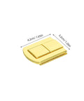 6 Piece Gold Tone Zinc Alloy Toggle Catch Latches For Wooden Boxes Storage And Jewelry Cases Heavy Duty Surface Mount Hardware Solutions, 4.2cm x 3.2cm