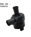 High Capacity 12V Electric Cooling Water Pump keeping your rig cool and comfy while pushing fluid fast as direct OE replacement fits Chevy Bolt EV and Lyriq 13592753, thermoplastic design.