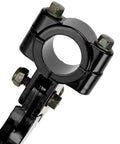 Close-up view of Beefy 7/8 Inch 22mm Universal Clutch And Brake Lever Perch for Honda CRF50 XR80 Pit Bike showing mounting bolts.