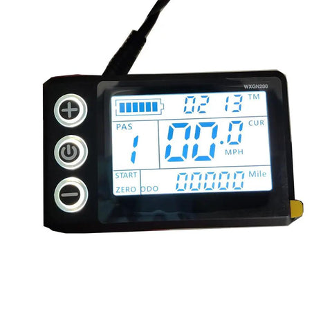 Beefy Brushless Controller With LCD Display For E Bikes And E Scooters 36V To 72V 500W To 1000W Universal Max 33A Adjustable Voltage Settings And LCD Readout For Speed Mileage And Assist Gear Easy Install