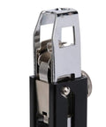Close-up of Chain Nail Gun Attachment For Electric Drills Auto Screw Spike Tool showing aluminum alloy construction and mechanism detail