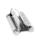 2 Pcs 3 To 5 Inch Double Action Spring Door Hinges Stainless Steel Rebound Hinges For Heavy Duty Doors detail view