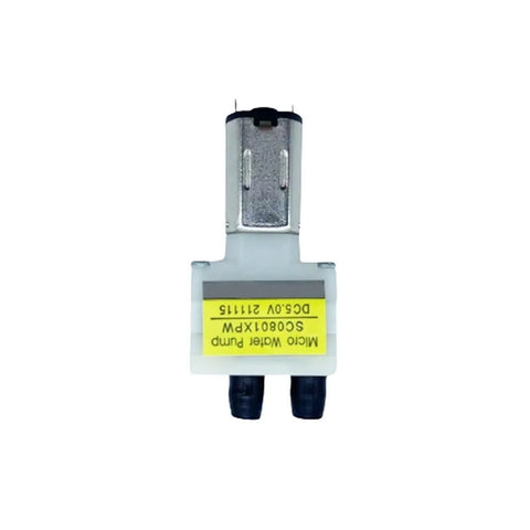 Straight Up Essential Water Tank Pump Motor Compatible With Roidmi Eve Plus Robot Vacuum Cleaner, peristaltic replacement pump, top view.
