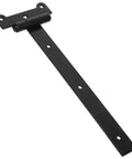 Heavy Duty Tee Hinge With Bearing Slot For Garden Gate And Shed Door 300mm X 4mm Black Plastic Hinge Outdoor Wood Fence