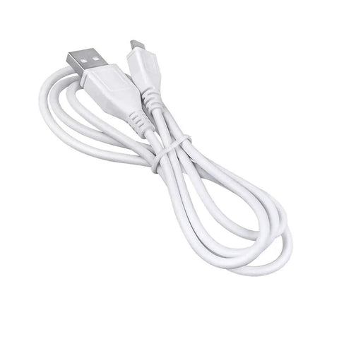 Heavy Duty USB Data Sync Cord Compatible With Icy Dock Mb662ueb 2s Dual Bay Sata Hdd Enclosure white cable for data transfer.