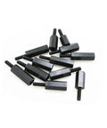 300 Piece Nylon Hex Spacer Screws And Nuts Kit M3 Black Insulation Non Conductive Corrosion Resistant For Electronics Assembly Electroplating Do It Yourself Projects, black nylon standoffs