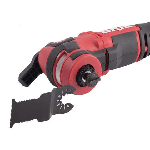 Four Tool Power Pack With Brushless 12V Half Inch Drill Driver, Oscillating Multitool, Area Light, And Bluetooth Speaker For Real DIY Pros.