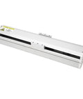 Cnc Linear Motion Guide Rail Slide Stage With Precision C7 Ball Screw Actuator 300Mm Runway in silver aluminum finish.