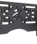 Velvet Padded Wall Mount Katana Display Stand With Double Layer Sword Rack For Samurai Swords Wakizashi And Wand, Sturdy Density Board Holder
