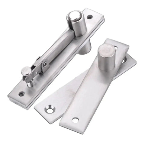 Bulk Pack 20 Sets Stainless Steel Pivot Hinges Heavy Duty Rotating Shaft for Rustic Wood Doors and Murphy Beds Hidden Gate Hardware