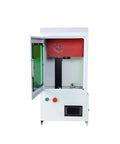 Next Level Automatic Label Marking Machine Featuring Computer Controlled Operation No Sweat Card Processing Dope Precision Tech And Solid Industrial Reliability open with green and red buttons.