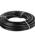 Coiled black Heavy Duty Nylon Air Line 25Ft Half Inch OD Pneumatic Tube For Air Compressors And Auto Repair Black DOT Approved SAE J844