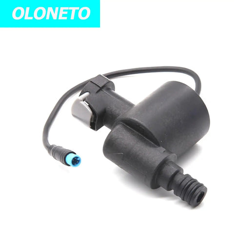Two Pack Compact Water Flow Generator For Faucets Micro Hydropower Turbine With 12mm Quick Connect Nylon Body Output 2 to 7.5 Volts AC
