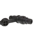 Watertite Locking Blade Plug For Wet Locations, Black Electrical Connector With 3 Wire And 4 Pole NEMA L16-30, 30 Amp, 480 Volt