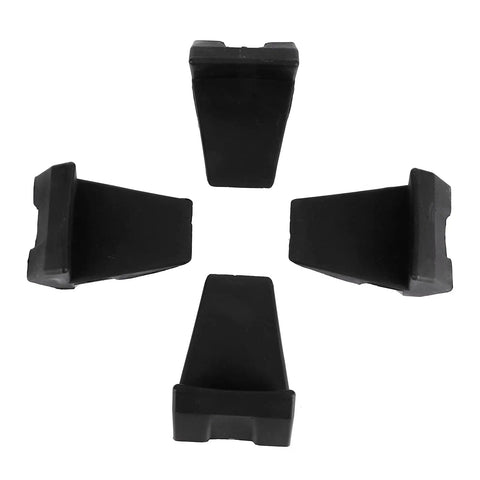 70mm Tire Changer Rim Clamp Jaw Covers Set Of 4 Protect Wheels From Scratches And Dings With Heavy Duty Protectors displayed in a circle