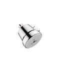 4-Inch Modern Showerhead With 3 Spray Settings In Brushed Nickel Rainfall Like Coverage Two Point Five GPM Flow Fits Wide Range Of Shower Trims