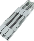 Extra Heavy Drawer Slides For Cabinets Offering Soft Closing Buffer Shock Absorption Dead Silent Cushioning A Smooth Operator Glide No Noise Vibes, silver steel runners.
