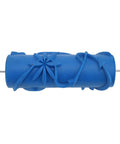 Premium Pattern Paint Roller With Soft Rubber Head For Walls And Ceilings, 12.7 cm blue roller with textured design.