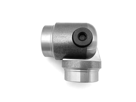 Built Tough Tube Bung For 1-1/2 Inch OD Tubing Machined 1018 Steel Includes Shoulder Bolt Washer And Nyloc Nut Fits.095 Or.120 Wall Sold Individually Perfect For Quick Install On Tube Hinge Mounts On Cars Trailers And DIY Projects, side view