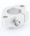 50mm CNC Linear Ball Slide Unit With Guide Shaft Bearing For Precision Motion, 11mm screw holes, silver metal rail