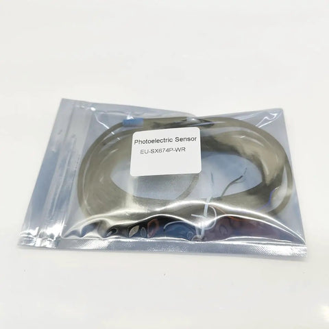 Packaged Y Type SX674 PNP photoelectric sensor with 2 meter cable for hollow rotary actuator
