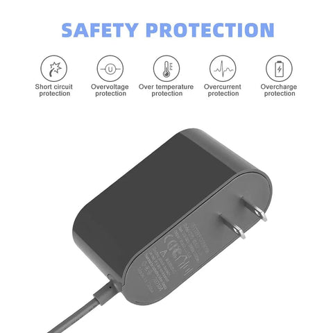 Replacement Dyson Charger For Cyclone V10 And V11 Vacuums That Charges Fast Like A Charm 30.45V 1.1Ah Output with safety features