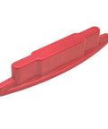 Lonfgrc High Sensitivity Magnetic Studs Sensors Tool for Drywalls and Wood Wall Builtin Technology Red, compact red plastic magnetic tool.