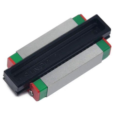 MGN15H Carriage Block For Linear Rail Guide Replacement And Upgrade Kit With Spare Balls, extra block shown in close-up