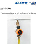 Battery Free Mechanical Hose Timer With Auto Shutoff Up To 120 Minutes, attached to faucet