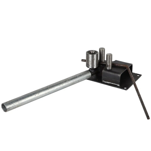 Heavy Duty Manual Rebar Bender For Steel Rods 4 To 14Mm Deformed Rod Folding Machine, steel construction, manual tool for bending rods.