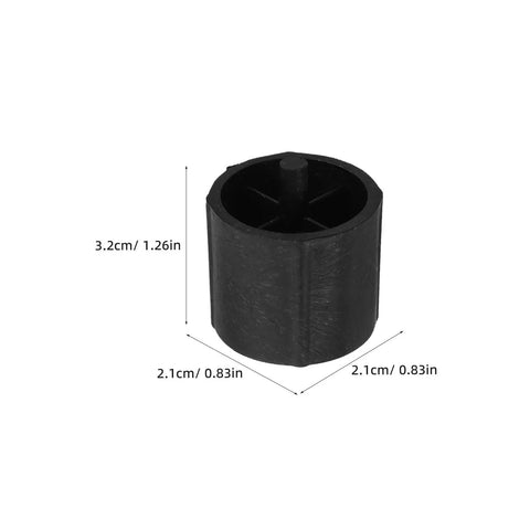 Replacement Core for Desktop Tape Dispenser 12 Pack, Pro Grade Wear Resistant Tape Holder Roller Kit, Easy Install for Office, School, and Home Use, Fits Most Tape Dispensers, Smooth Roll and Durable Performance, black plastic 3.2 x 2.1 x 2.1 cm