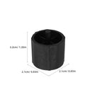 Plastic Tape Dispenser Core Replacement Inserts Pack Of 12 For Desktop Tape Machines Wear Resistant Wheel Core Accessories For Office And Stationery Supplies Durable Universal Fit For Most Desk Tape Dispensers Pro Grade Great For Home Office, black plastic core 3.2cm x 2.1cm