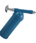 Mini Manual Grease Gun 80cc With Precision Oiling Nozzle In Silver Sky Blue, Easy Grip Trigger, Durable Electroplated Finish