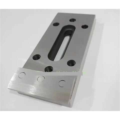 Stainless EDM Wire Cut Jig Clamp Holder For Precision Cutting Machines, heavy duty, rust resistant, 120x50mm frame, close-up view.
