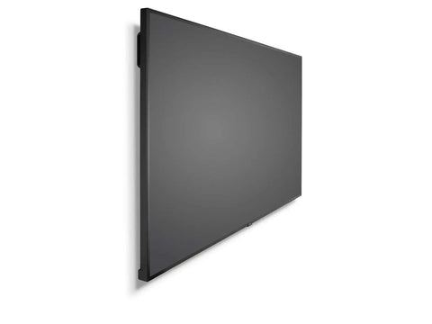 86 Inch 4K UHD Screen With Straight Fire HDR Clarity Built For Bold Digital Signage Displays And Modern Workspaces side profile view