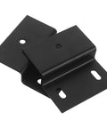 Rock Solid Z Shaped Shelf Brackets For Cabinets And Bathrooms, Heavy Duty Wall Mount Braces, Water And Vapor Resistant Steel, Set Of 2