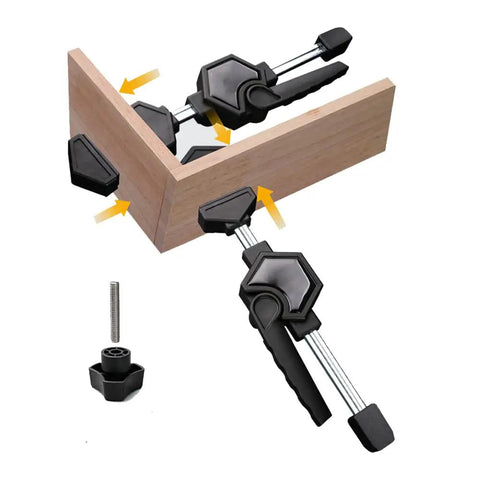Beefy Heavy Duty Bench Clamp Set With Quick Release For 20mm Bench Dog Holes, 170lbs Grip, Adjustable Woodworking Clamp For Glueups, Assembly, And Planing Projects Plus Durable PA6 GF30 Construction And Rubber Pads clamping wood corner