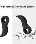 Ultra Compact Crowbar Adapter Head For Tight Spaces, Handy Pry Bar Tool, sturdy black steel on cracked surface, 3/8" drive