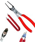 Car Relay Puller Pliers And Fuse Removal Tool For Auto Maintenance Slim Tips For Tight Spaces Safe On Relays And Fuses