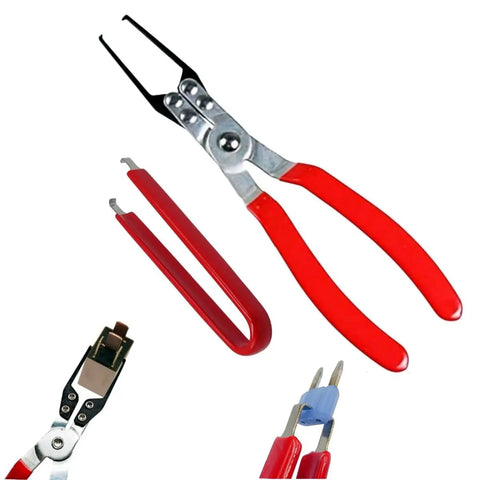 Car Relay Puller Pliers And Fuse Removal Tool For Auto Maintenance Slim Tips For Tight Spaces Safe On Relays And Fuses